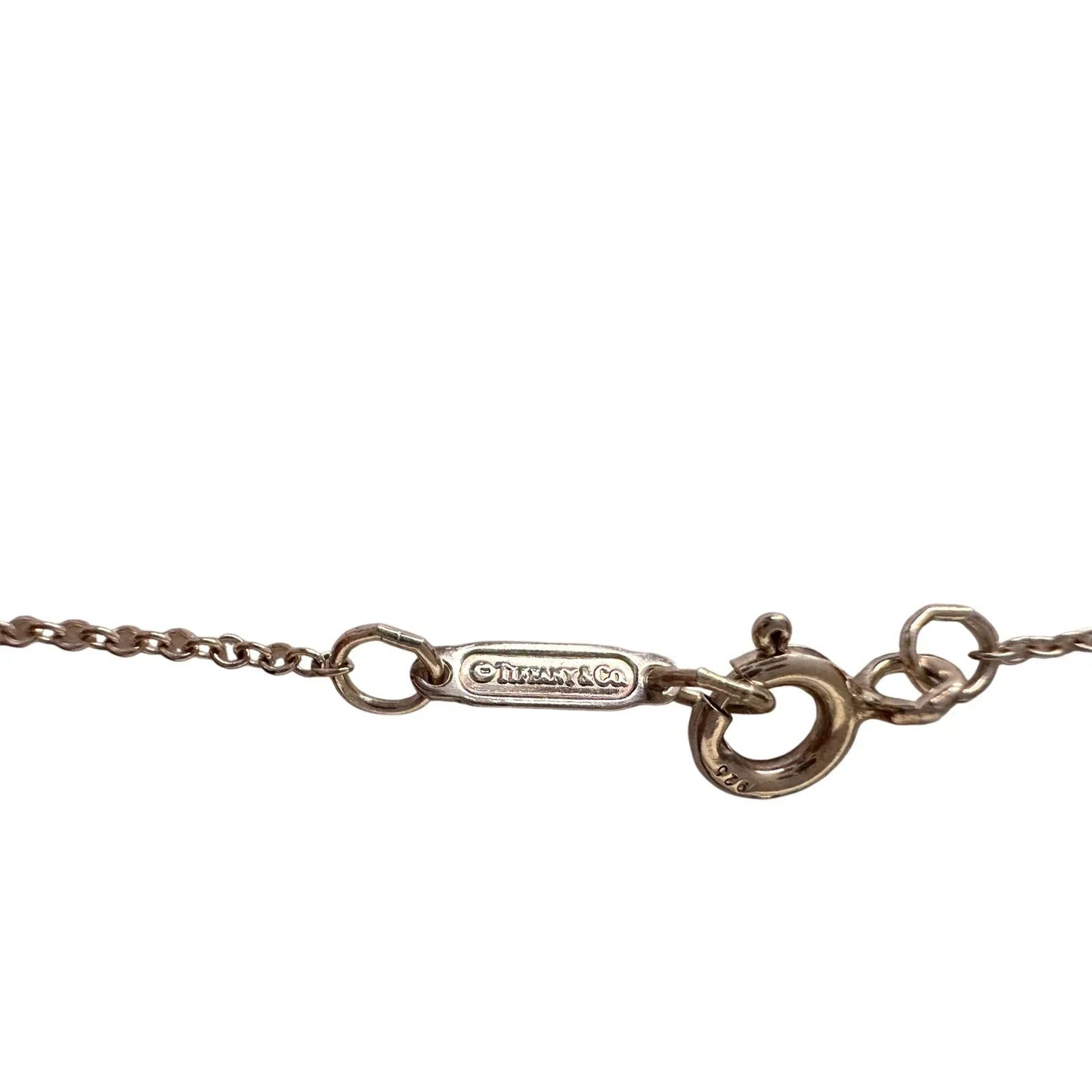 Tiffany and Co Atlas Circle Pendant Necklace - Tiffany & Co. - Necklace with Pendant - A+ Stuff