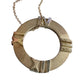 Tiffany and Co Atlas Circle Pendant Necklace - Tiffany & Co. - Necklace with Pendant - A+ Stuff