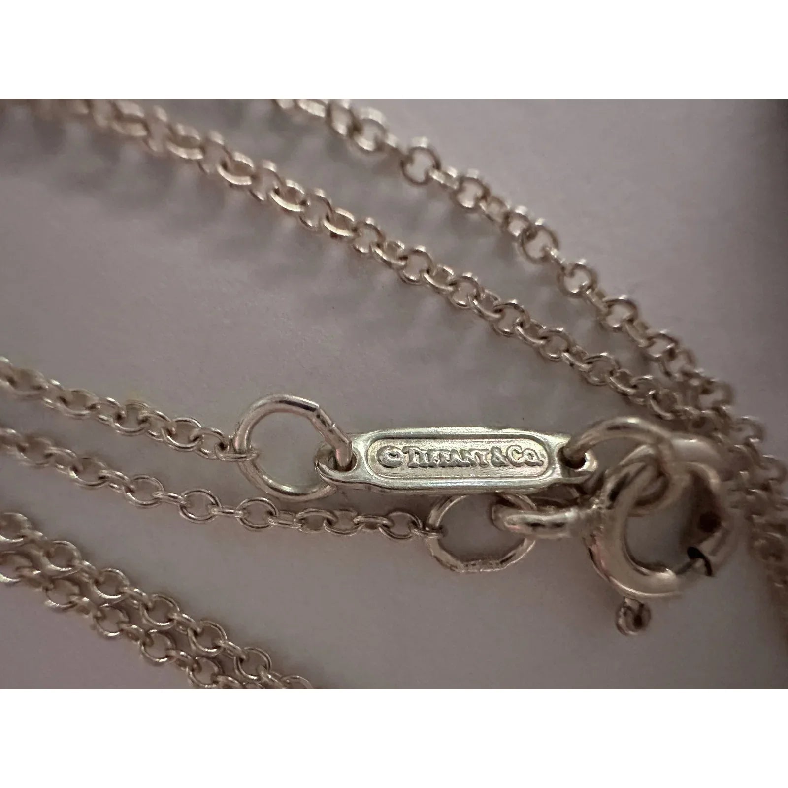 Tiffany and Co Atlas Circle Pendant Necklace - Tiffany & Co. - Necklace with Pendant - A+ Stuff
