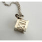Tiffany and Co Atlas Cube Necklace Sterling Silver - A+ Stuff