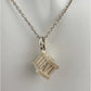 Tiffany and Co Atlas Cube Necklace Sterling Silver - A+ Stuff