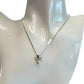 Tiffany and Co Elsa Peretti Cross Pendant Necklace in Sterling Silver (16") - Tiffany and Co - Designer Necklace - A+ Stuff