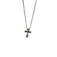 Tiffany and Co Elsa Peretti Cross Pendant Necklace in Sterling Silver (16") - Tiffany and Co - Designer Necklace - A+ Stuff