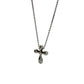 Tiffany and Co Elsa Peretti Cross Pendant Necklace in Sterling Silver (16") - Tiffany and Co - Designer Necklace - A+ Stuff