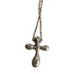 Tiffany and Co Elsa Peretti Cross Pendant Necklace in Sterling Silver (16") - Tiffany and Co - Necklace with Pendant - A+ Stuff
