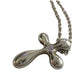 Tiffany and Co Elsa Peretti Cross Pendant Necklace in Sterling Silver (16") - Tiffany and Co - Necklace with Pendant - A+ Stuff