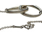 Tiffany and Co Elsa Peretti Large Double Loop Pendant Necklace 14" - Sterling Silver - Tiffany & Co. - Necklace with Pendant - A+ Stuff
