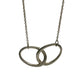 Tiffany and Co Elsa Peretti Large Double Loop Pendant Necklace 15" - Sterling Silver - Tiffany & Co. - Necklace with Pendant - A+ Stuff