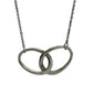 Tiffany and Co Elsa Peretti Large Double Loop Pendant Necklace 15" - Sterling Silver - Tiffany & Co. - Necklace with Pendant - A+ Stuff