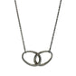 Tiffany and Co Elsa Peretti Large Double Loop Pendant Necklace 15" - Sterling Silver - Tiffany & Co. - Necklace with Pendant - A+ Stuff
