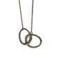 Tiffany and Co Elsa Peretti Large Double Loop Pendant Necklace 15" - Sterling Silver - Tiffany & Co. - Necklace with Pendant - A+ Stuff