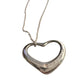 Tiffany and Co Elsa Peretti Medium Open Heart Necklace 16" - Tiffany & Co. - A+ Stuff