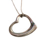 Tiffany and Co Elsa Peretti Medium Open Heart Necklace 16" - Tiffany & Co. - A+ Stuff