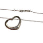 Tiffany and Co Elsa Peretti Medium Open Heart Necklace 16" - Tiffany & Co. - A+ Stuff