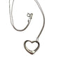 Tiffany and Co Elsa Peretti Medium Open Heart Necklace 16" - Tiffany & Co. - A+ Stuff