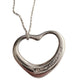 Tiffany and Co Elsa Peretti Medium Open Heart Necklace 16" - Tiffany & Co. - A+ Stuff