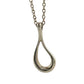 Tiffany and Co Elsa Peretti Medium Teardrop Pendant Necklace 16" - Sterling Silver - Tiffany & Co. - Necklace with Pendant - A+ Stuff