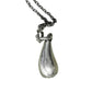 Tiffany and Co Elsa Peretti Small Teardrop Pendant Necklace in Sterling Silver 16.5" Chain - Tiffany & Co. - Designer Necklace - A+ Stuff