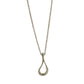 Tiffany and Co Elsa Peretti Teardrop Pendant Necklace in Sterling Silver - Tiffany and Co - Designer Necklace - A+ Stuff
