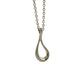 Tiffany and Co Elsa Peretti Teardrop Pendant Necklace in Sterling Silver - Tiffany and Co - Designer Necklace - A+ Stuff