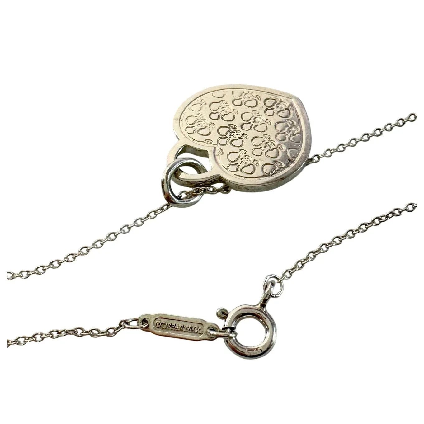 Tiffany and Co "Go Women" 2016 Marathon Floral Heart Necklace - Tiffany & Co. - Necklace with Pendant - A+ Stuff