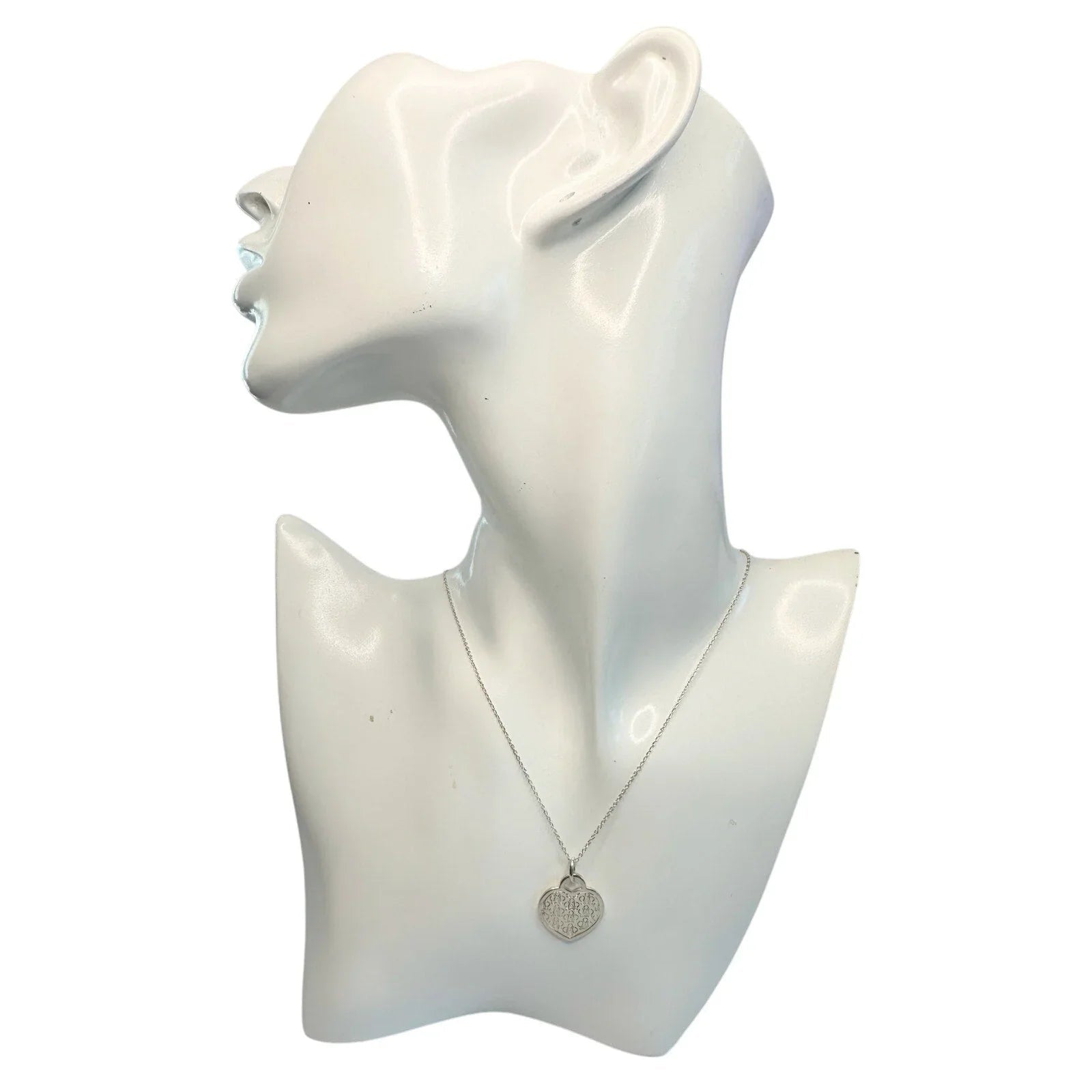 Tiffany and Co "Go Women" 2016 Marathon Floral Heart Necklace - Tiffany & Co. - Necklace with Pendant - A+ Stuff