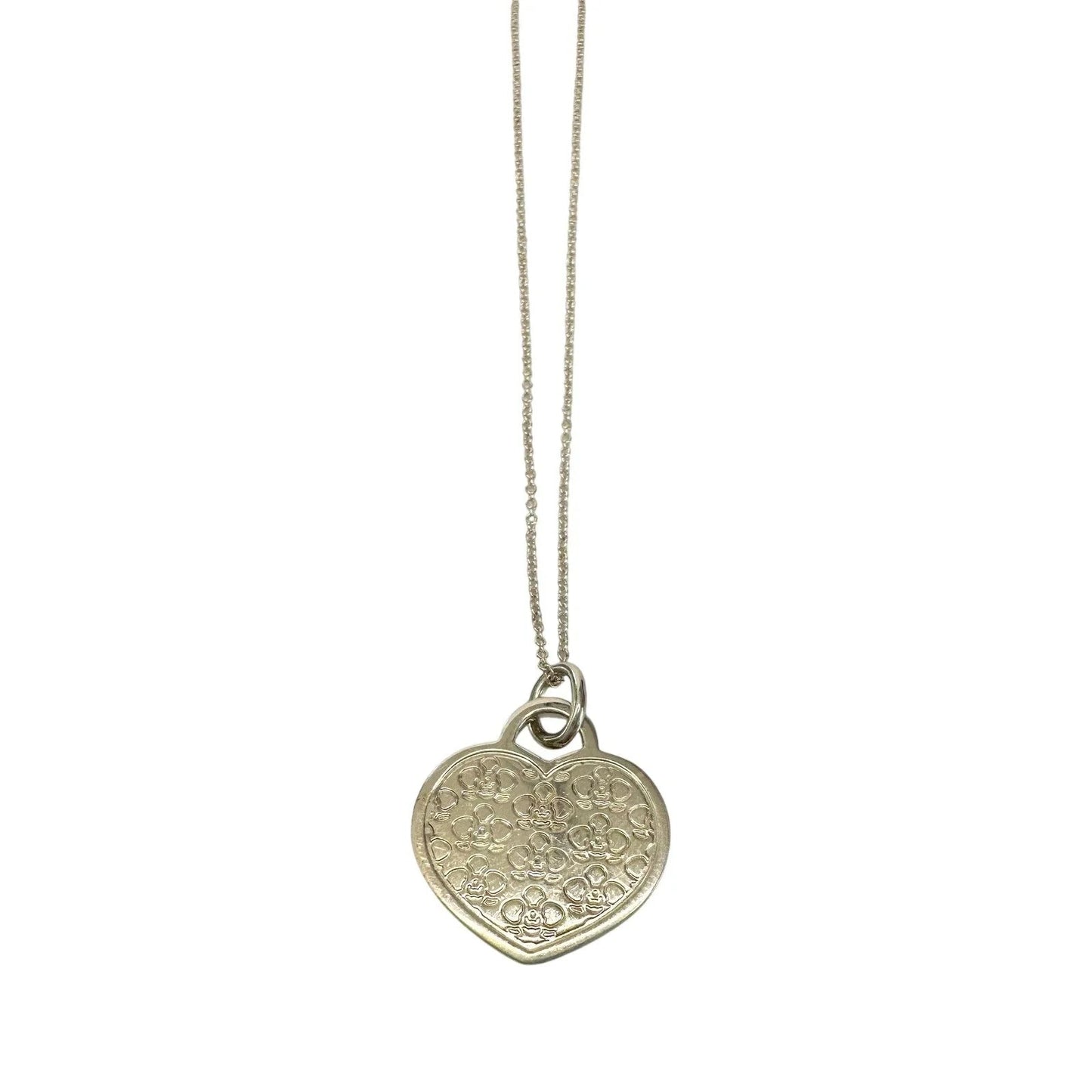 Tiffany and Co "Go Women" 2016 Marathon Floral Heart Necklace - Tiffany & Co. - Necklace with Pendant - A+ Stuff