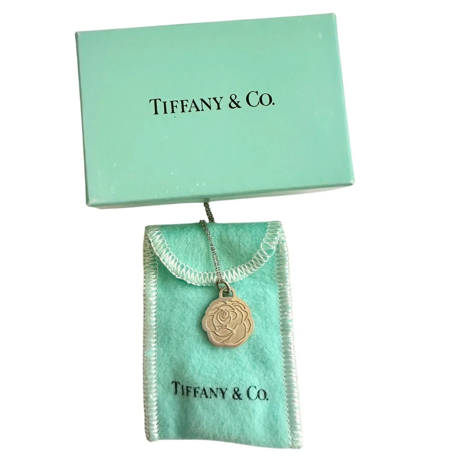 Tiffany and Co GO WOMEN 2017 Rose Necklace 16" - Tiffany & Co. - Necklace with Pendant - A+ Stuff