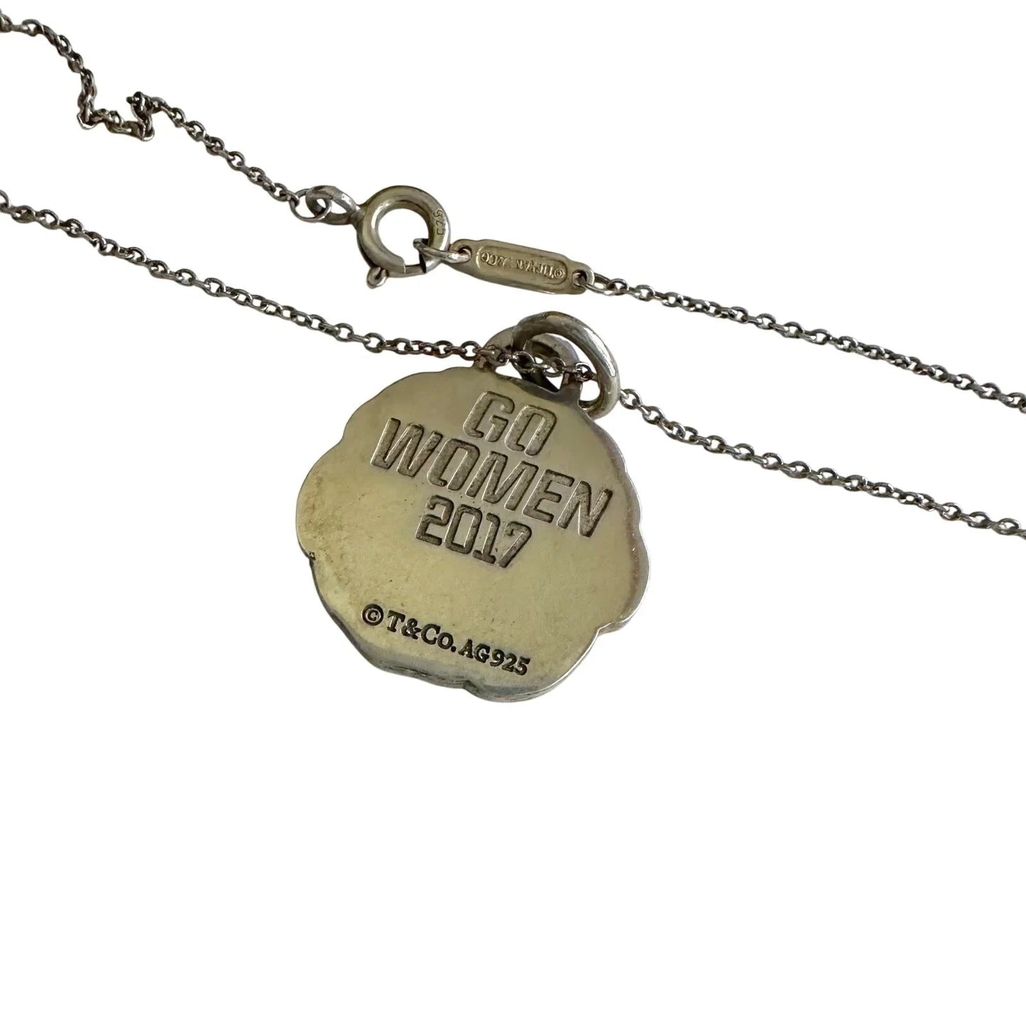 Tiffany and Co GO WOMEN 2017 Rose Necklace 16" - Tiffany & Co. - Necklace with Pendant - A+ Stuff