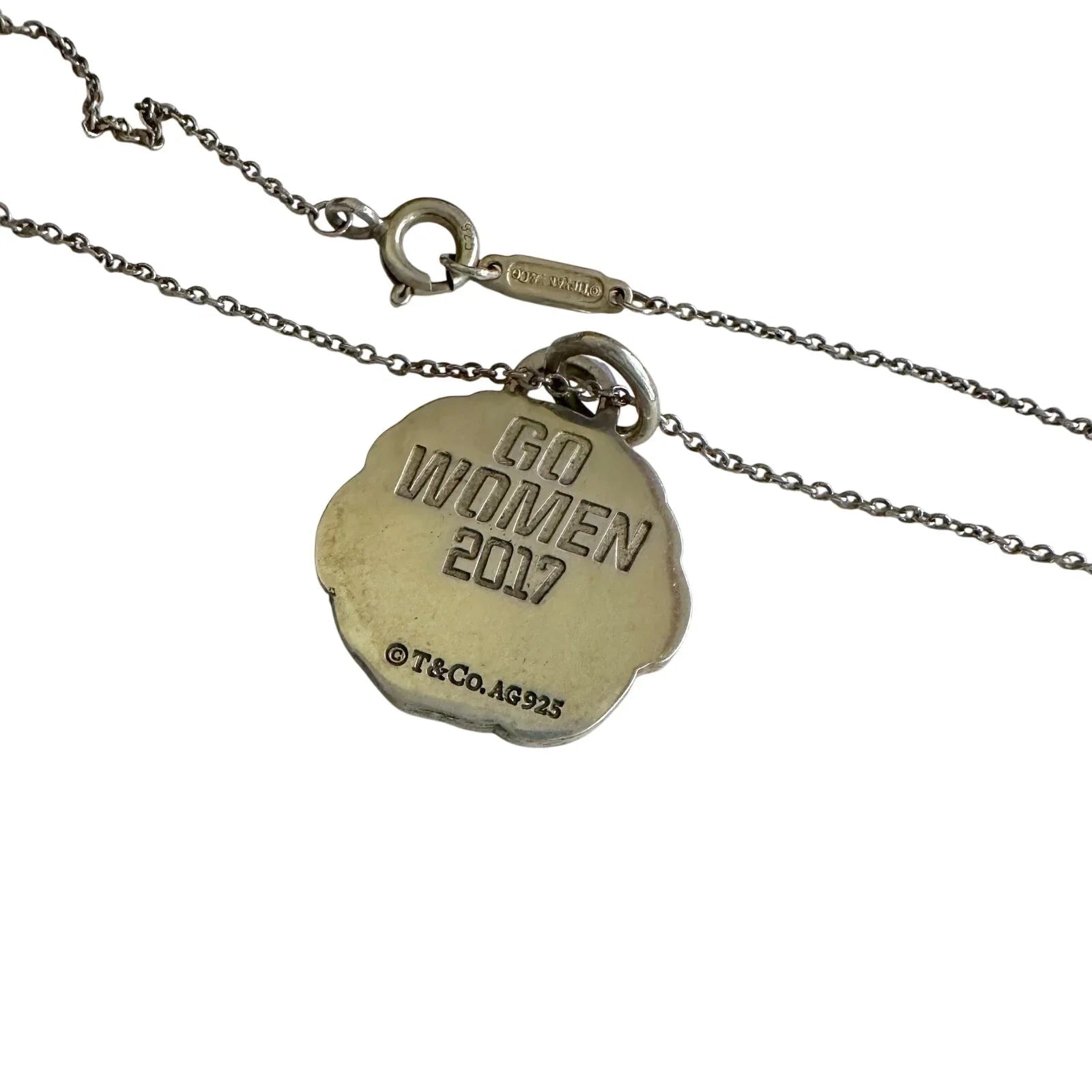 Tiffany and Co GO WOMEN 2017 Rose Necklace 16" - Tiffany & Co. - Necklace with Pendant - A+ Stuff