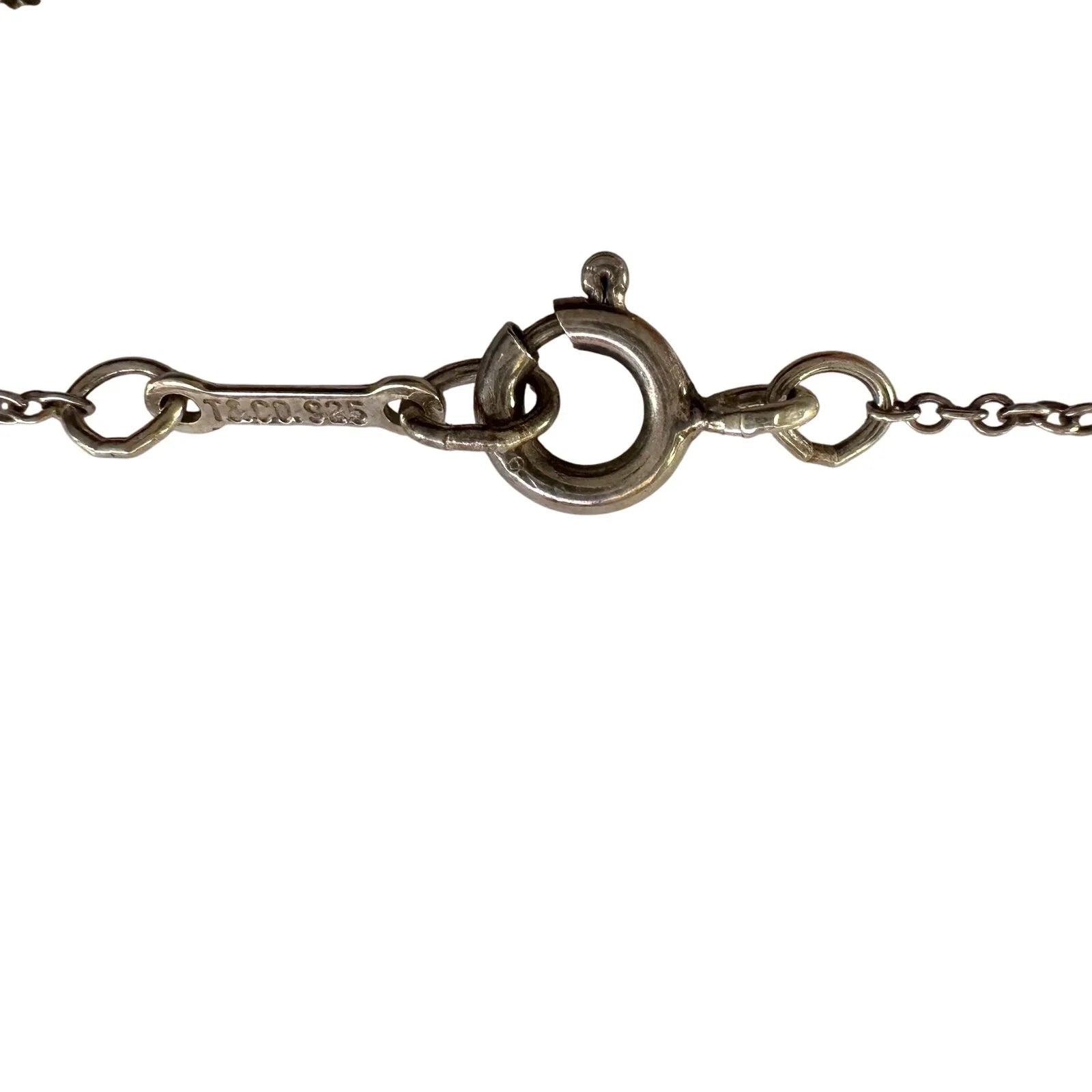 Tiffany and Co Paloma Picasso Double Loving Heart Infinity Necklace 16" - Tiffany & Co. - Necklace with Pendant - A+ Stuff