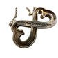 Tiffany and Co Paloma Picasso Double Loving Heart Infinity Necklace 16" - Tiffany & Co. - Necklace with Pendant - A+ Stuff
