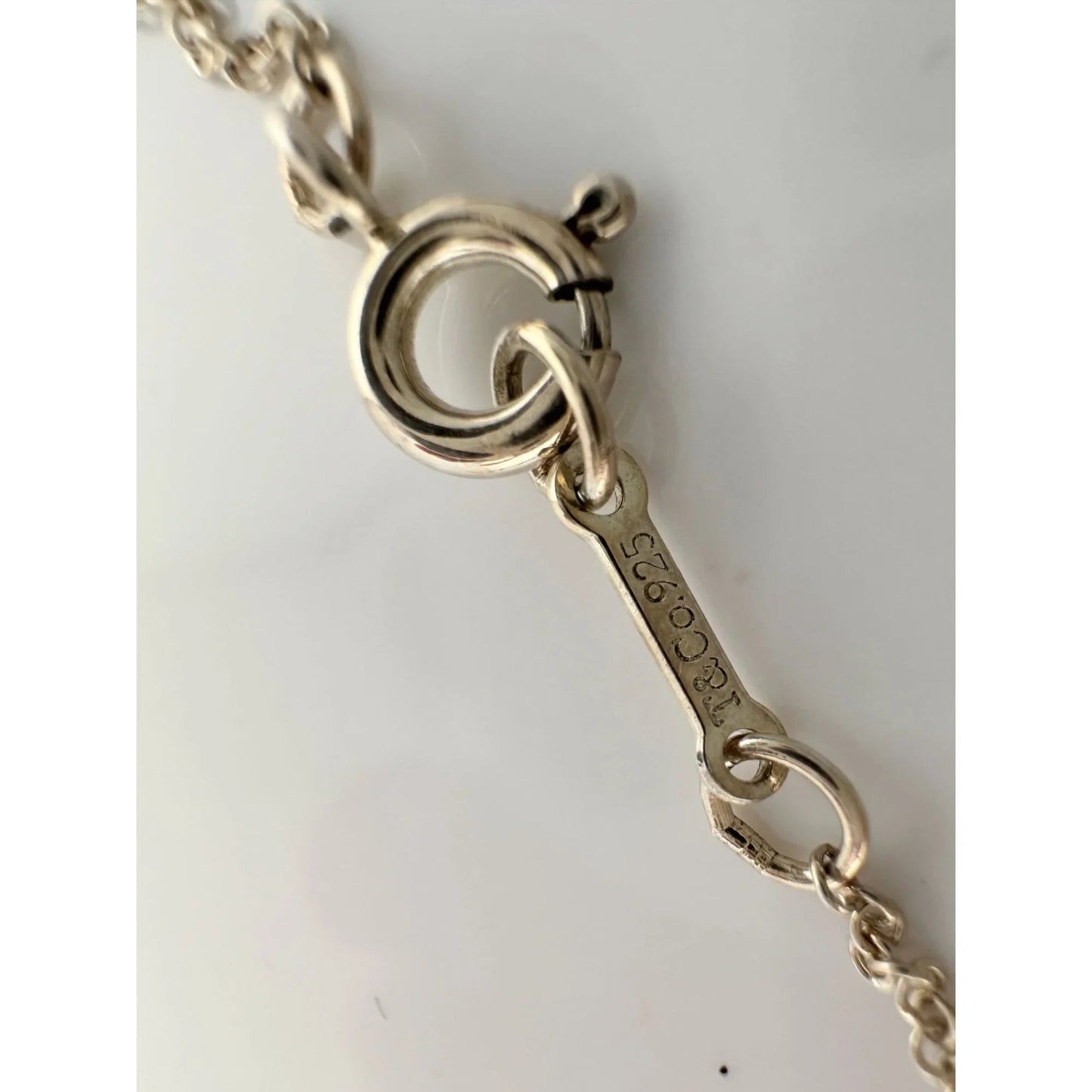 Tiffany and Co Paloma Picasso Medium Loving Heart Pendant Necklace in Sterling - Tiffany and Co - Luxury Item - A+ Stuff