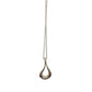Tiffany and Co Small Elsa Peretti Teardrop Pendant Necklace 18" - Sterling Silver - Tiffany & Co. - Necklace with Pendant - A+ Stuff