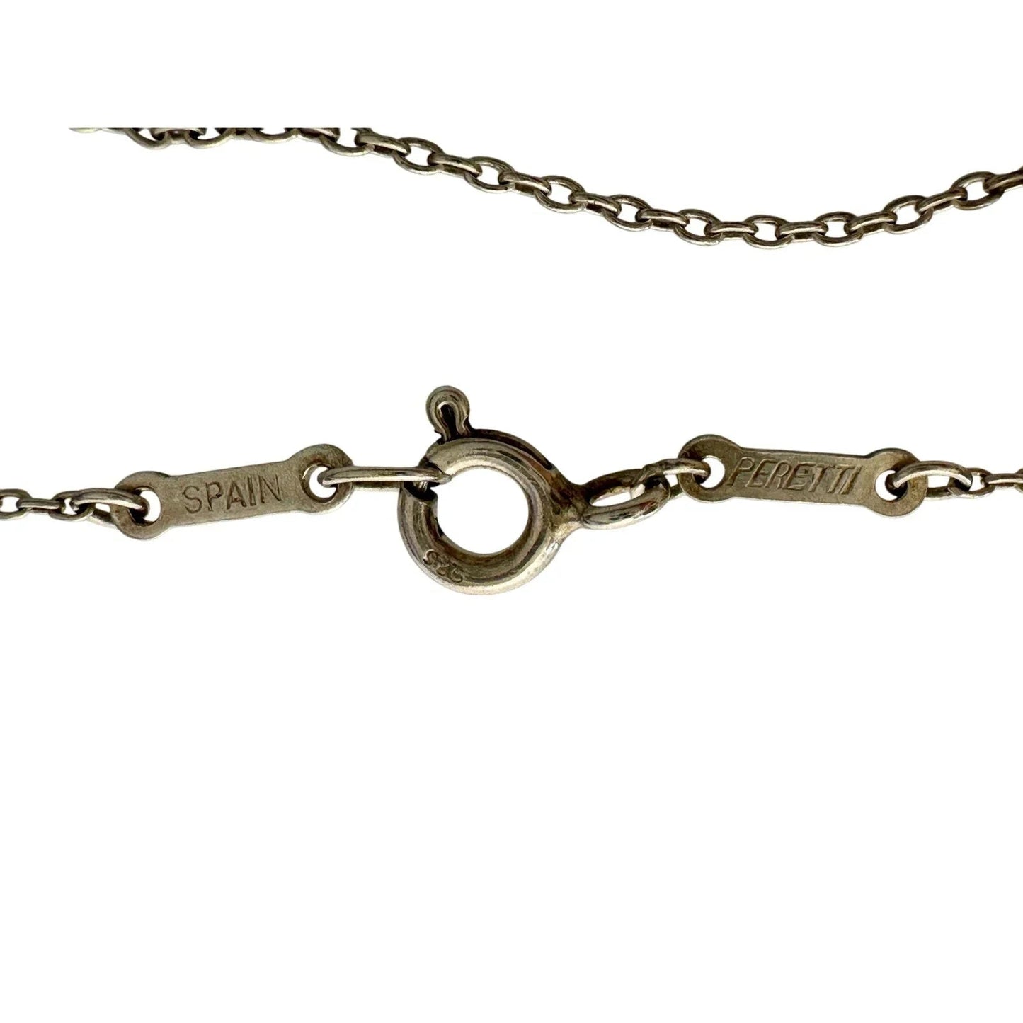 Tiffany and Co Small Elsa Peretti Teardrop Pendant Necklace 18" - Sterling Silver - Tiffany & Co. - Necklace with Pendant - A+ Stuff