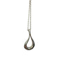 Tiffany and Co Small Elsa Peretti Teardrop Pendant Necklace 18" - Sterling Silver - Tiffany & Co. - Necklace with Pendant - A+ Stuff