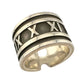 Tiffany and Co Thick Band Atlas Ring - Sterling Silver Size 5 - Tiffany & Co - Ring - A+ Stuff