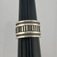 Tiffany and Co Thick Band Atlas Ring - Sterling Silver Size 5 - Tiffany & Co - Ring - A+ Stuff