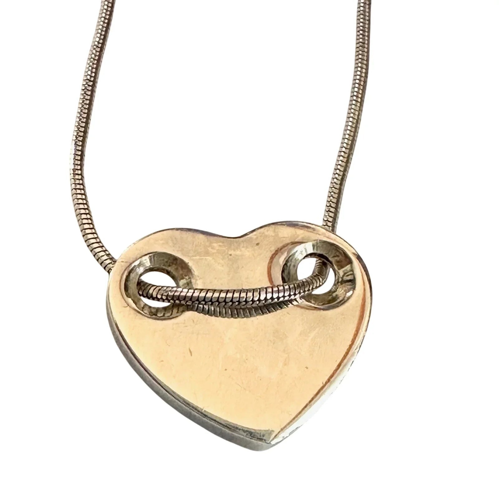 Tiffany and Co Threaded Heart Necklace - Tiffany & Co. - Necklace with pendant - A+ Stuff