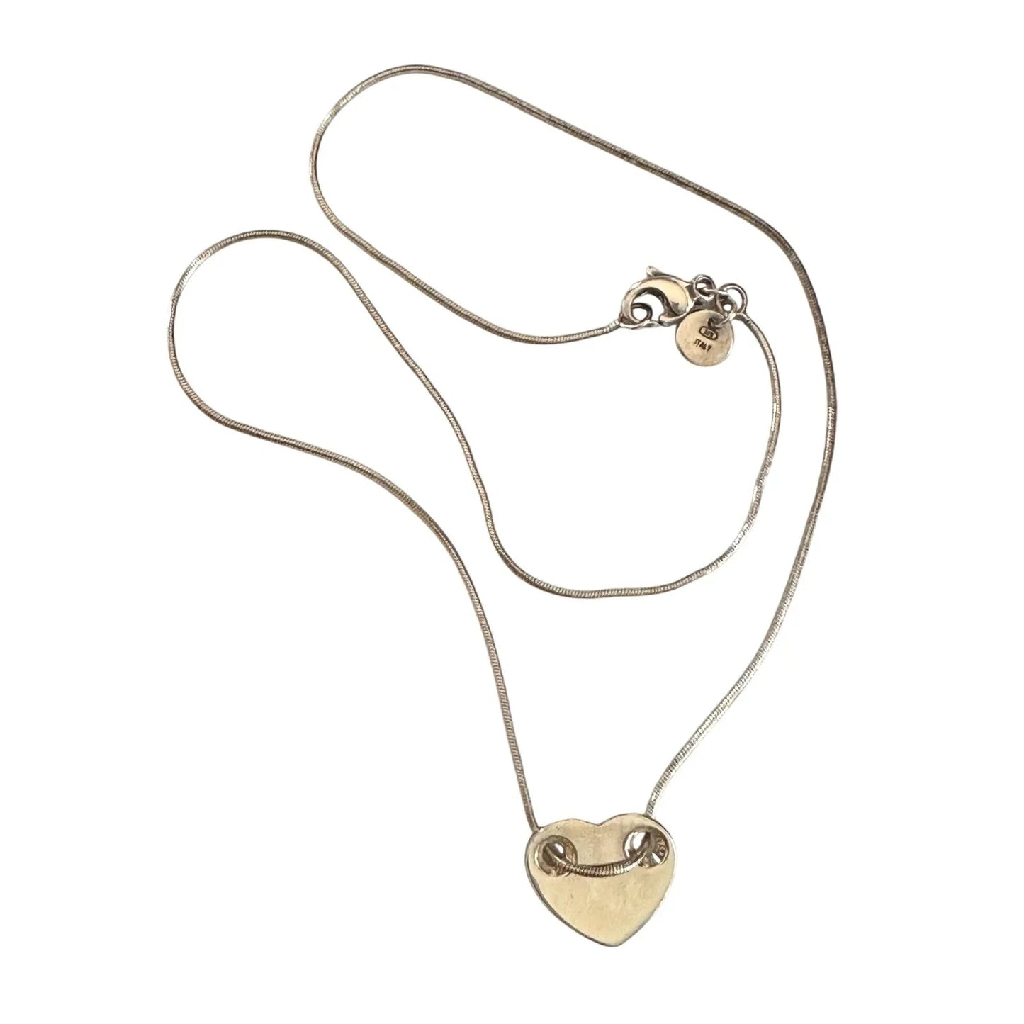 Tiffany and Co Threaded Heart Necklace - Tiffany & Co. - Necklace with pendant - A+ Stuff