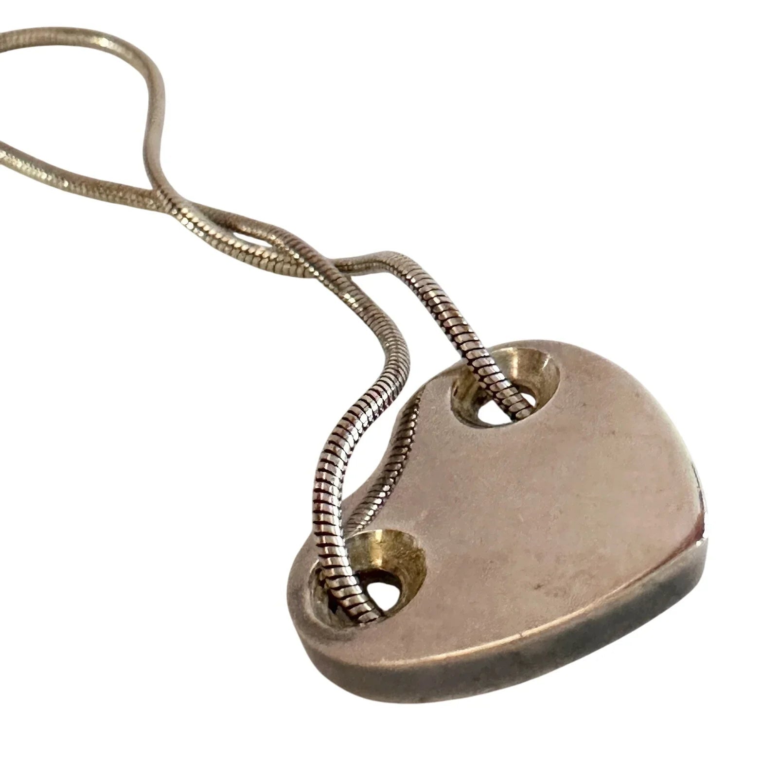 Tiffany and Co Threaded Heart Necklace - Tiffany & Co. - Necklace with pendant - A+ Stuff