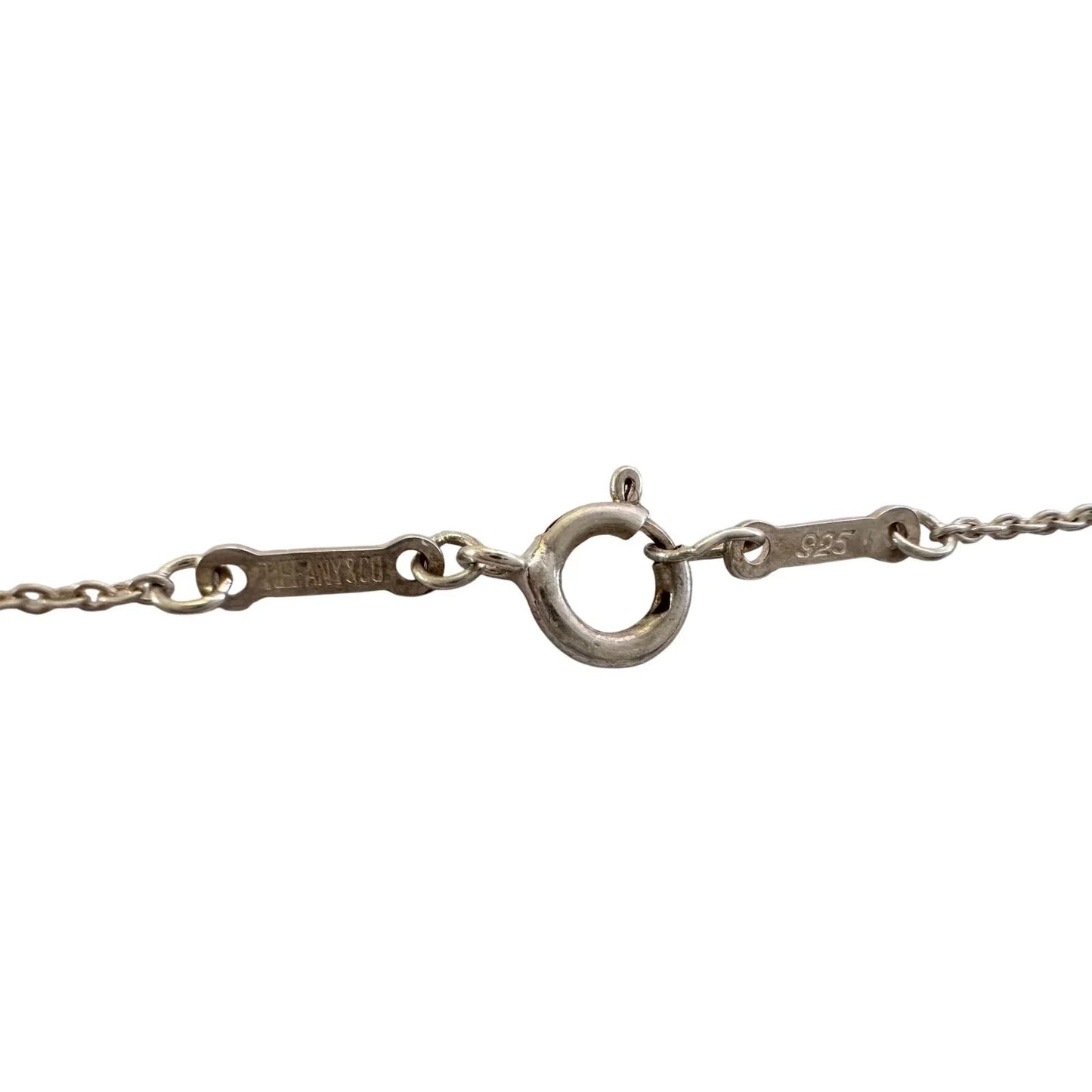 Tiffany & Co Elsa Peretti Double Teardrop Necklace - Tiffany & Co. - Pendant with necklace - A+ Stuff