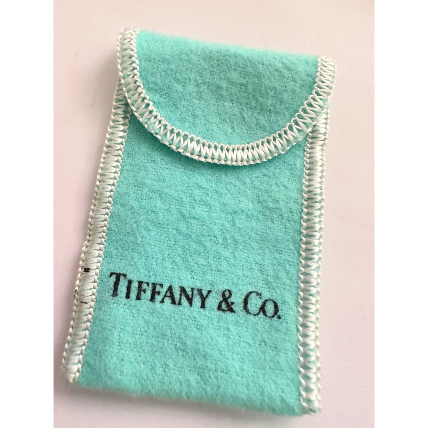 Tiffany & Co Elsa Peretti Open Heart Necklace in Sterling Silver with Dust Bag & Box - Tiffany & Co - A+ Stuff