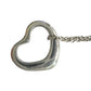 Tiffany & Co Elsa Peretti Open Heart Necklace in Sterling Silver with Dust Bag & Box - Tiffany & Co - A+ Stuff