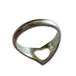 Tiffany & Co. Elsa Peretti Open Heart Ring - Size 5 - Sterling Silver - Tiffany & Co. - Ring - A+ Stuff
