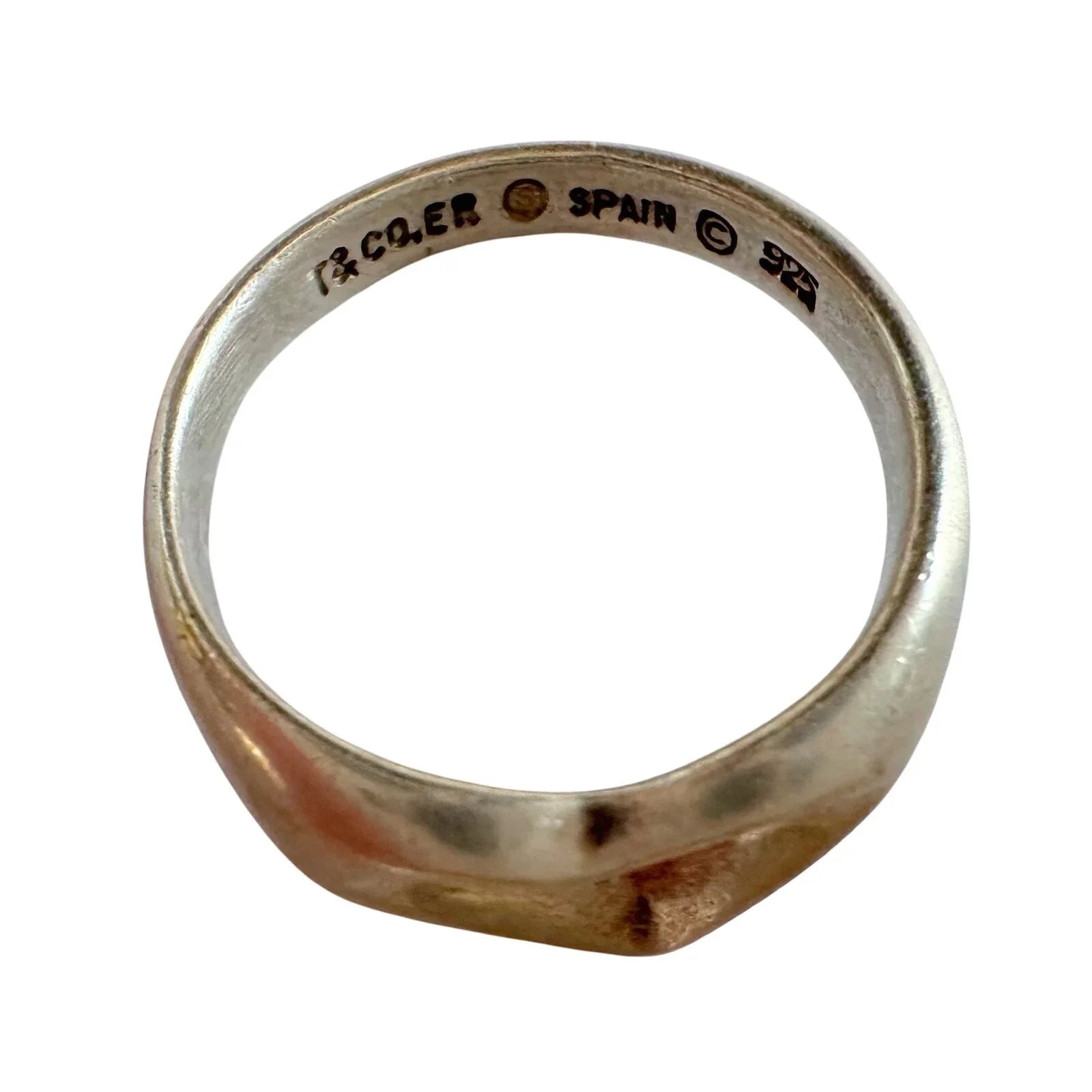 Tiffany & Co. Elsa Peretti Open Heart Ring - Size 5 - Sterling Silver - Tiffany & Co. - Ring - A+ Stuff