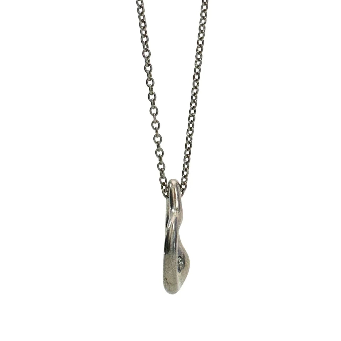 Tiffany & Co. Elsa Peretti Small Open Heart Necklace - Tiffany & Co. - Necklace with Pendant - A+ Stuff