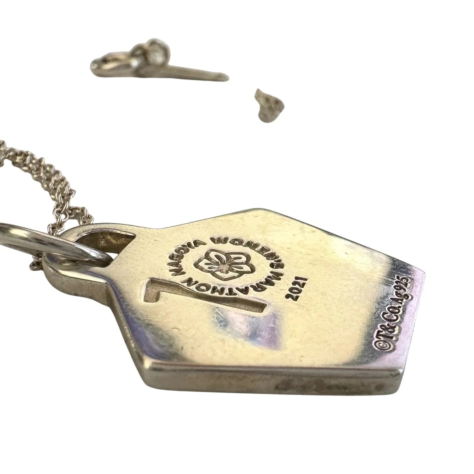 Tiffany & Co Go Woman 2021 Nagoya Womens Marathon Necklace - Chain Broken - Tiffany & Co. - Necklace - A+ Stuff