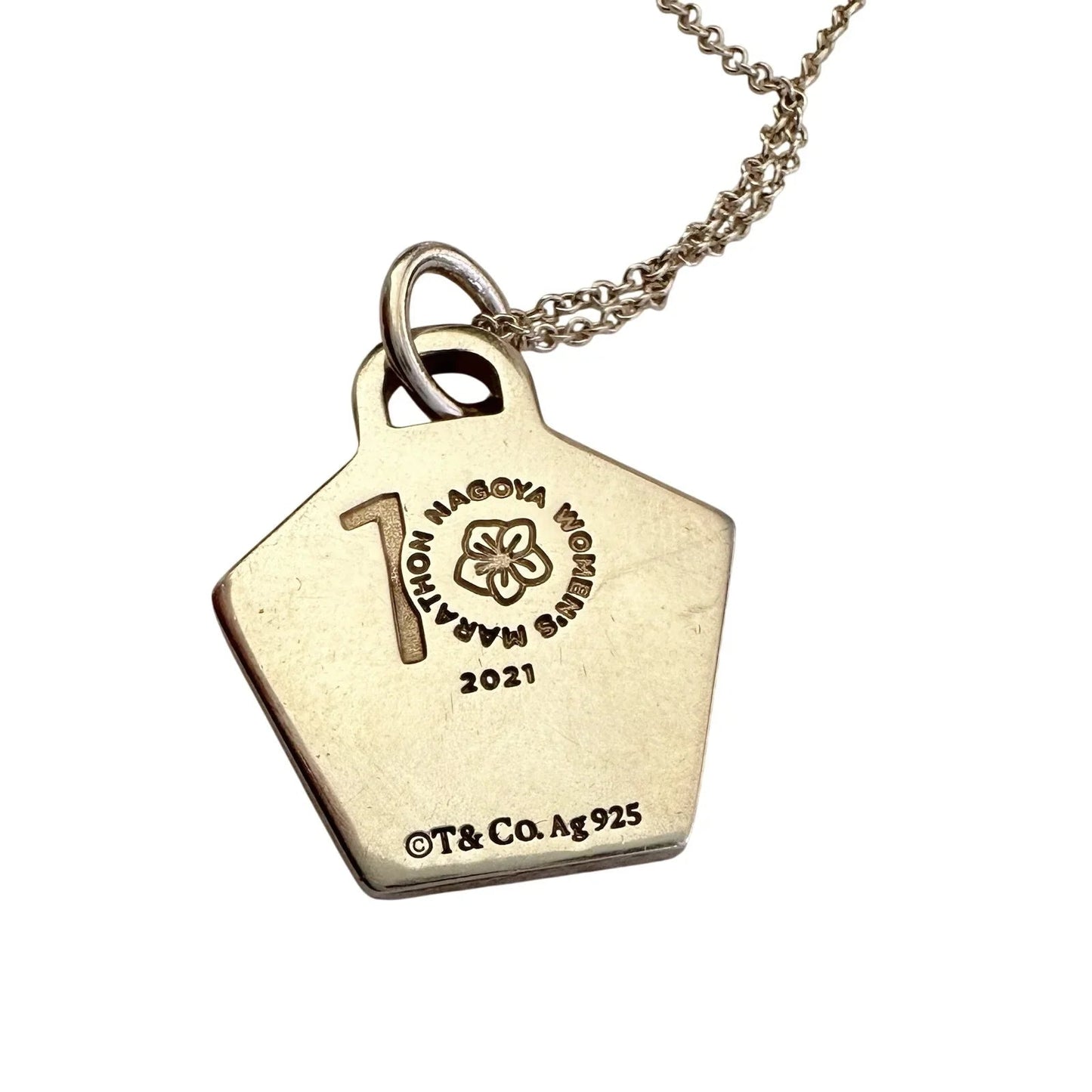 Tiffany & Co Go Woman 2021 Nagoya Womens Marathon Necklace - Chain Broken - Tiffany & Co. - Necklace - A+ Stuff