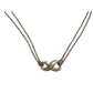 Tiffany & Co Infinity Double Chain Pendant and Necklace in Sterling 14.5" Chain - Tiffany & Co - Pendant with necklace - A+ Stuff